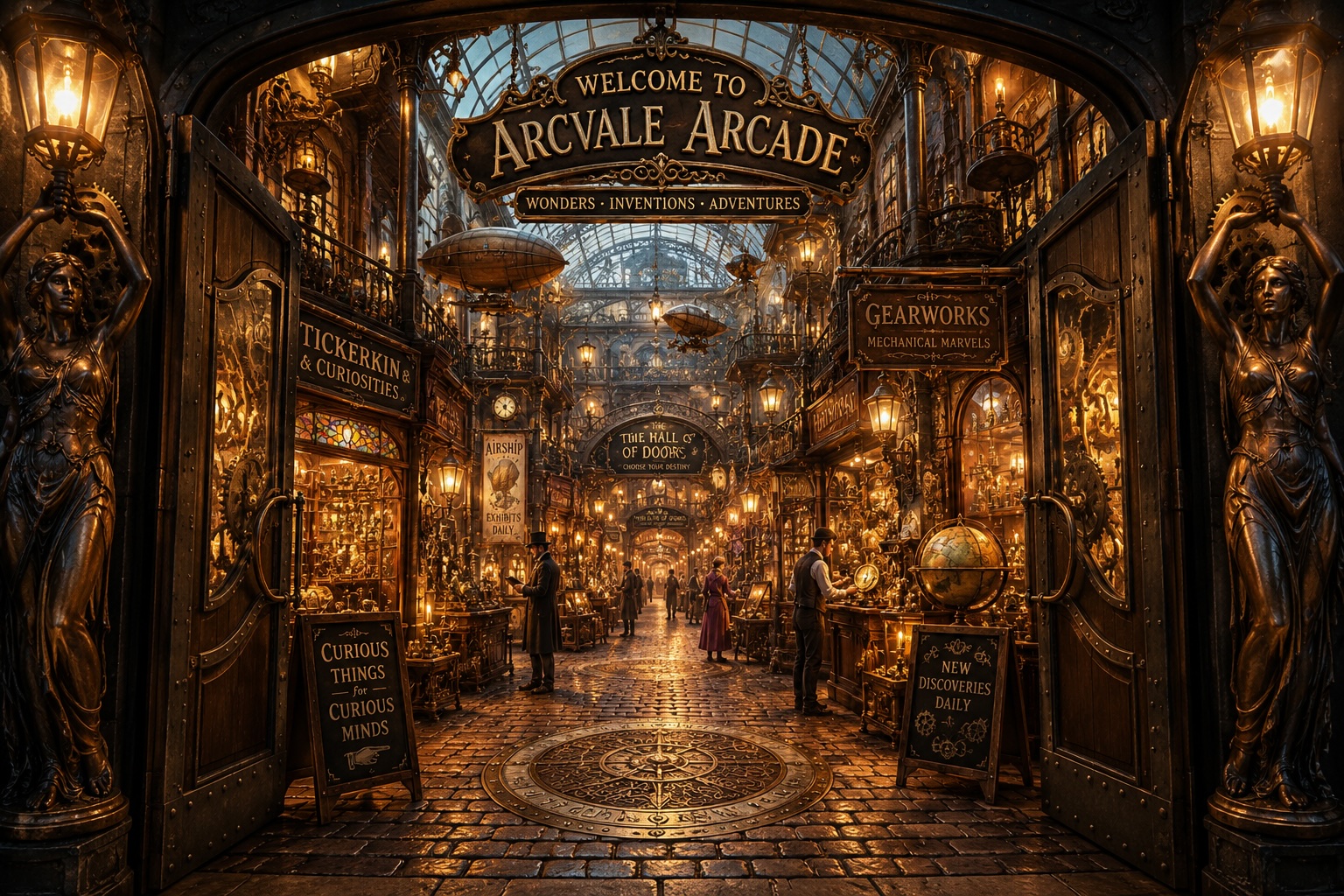 Arcvale Arcade interior